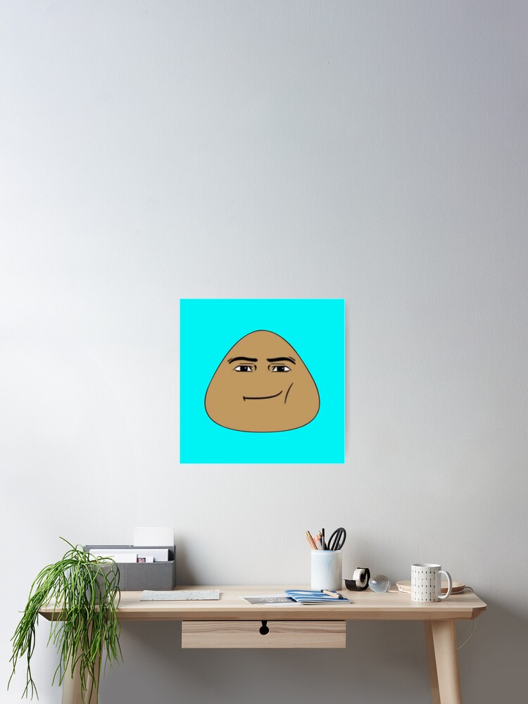 Pou Meme Art Board Print for Sale by tttatia