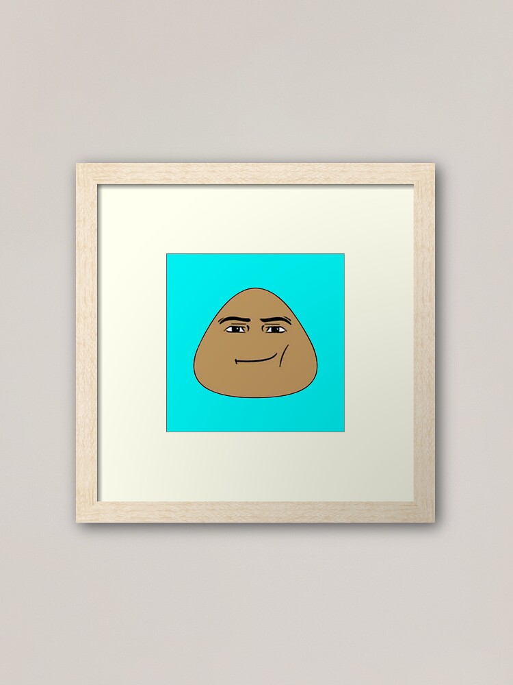 Pou Meme Canvas Prints for Sale