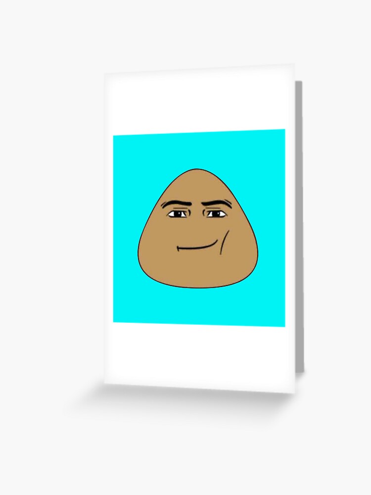 Pou Meme | Greeting Card