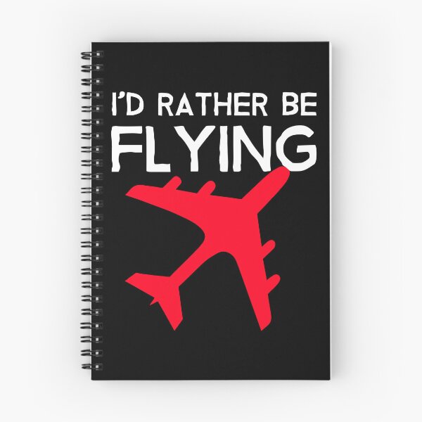 Item preview, Id Rather be Flying - Airplane Lover Quote - Aviation Saying designed and sold by Ikaroots.