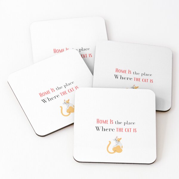 Item preview, Home Is The Place Where The Cat Is designed and sold by erion-store.