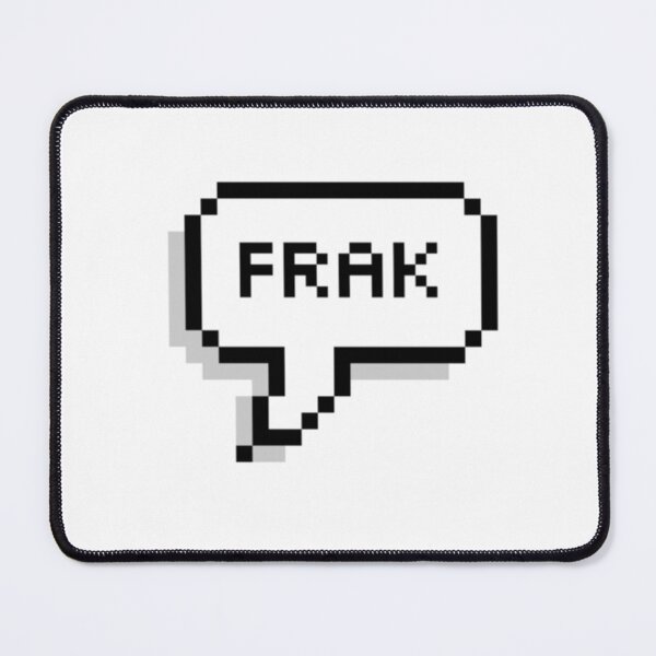 Item preview, Frak Video Game quote sticker designed and sold by Organic Creeps.