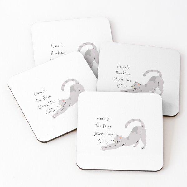 Item preview, Home Is The Place Where The Cat Is designed and sold by erion-store.