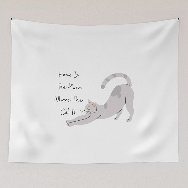 Item preview, Home Is The Place Where The Cat Is designed and sold by erion-store.