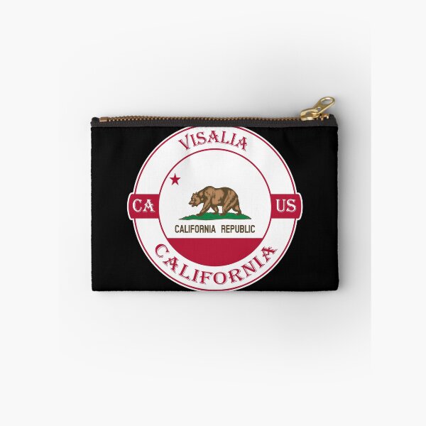 Item preview, Visalia California Flag USA Seal Stamp Badge Travel Souvenir designed and sold by TeeHome.