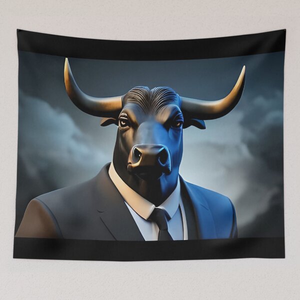 Item preview, Bull In A Suit 2 designed and sold by A.I. Does  Art.