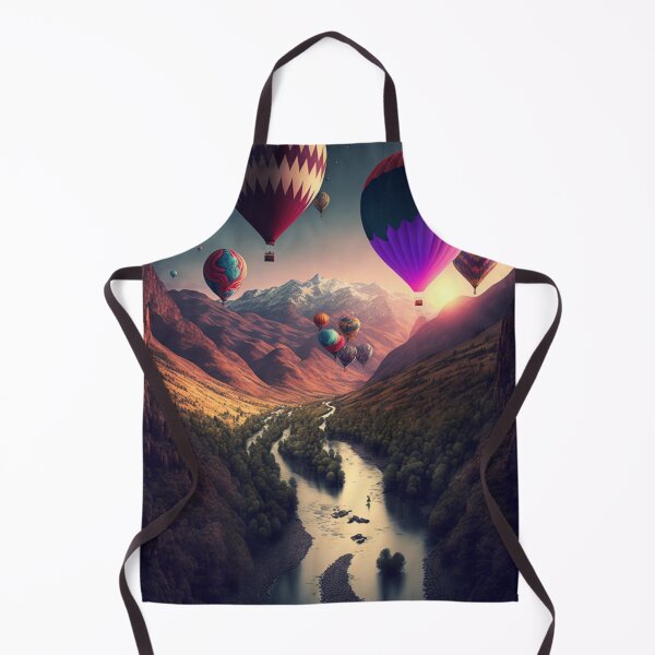 Item preview, Beautiful Valley of Hot Air Balloons designed and sold by ArcaneVisions.