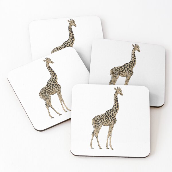 Item preview, Giraffe Hand-drawn by Marcus designed and sold by Allshorts.