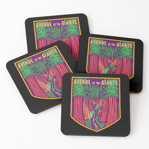 Item preview, Avenue of the Giants Badge designed and sold by CattGDesigns.