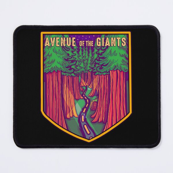 Item preview, Avenue of the Giants Badge designed and sold by CattGDesigns.