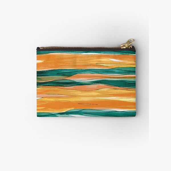 Item preview, Teal Orange River Flow designed and sold by Alexandria Levin.