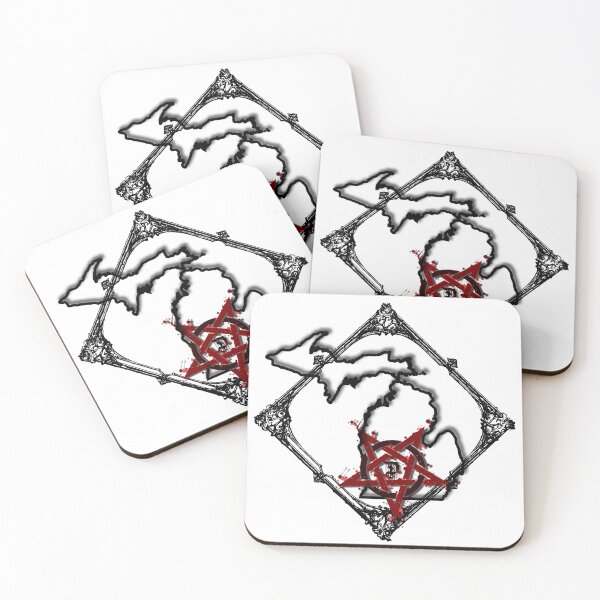 Item preview, MICHIGAN Pentagram Logo (small) designed and sold by diceyxmusic.
