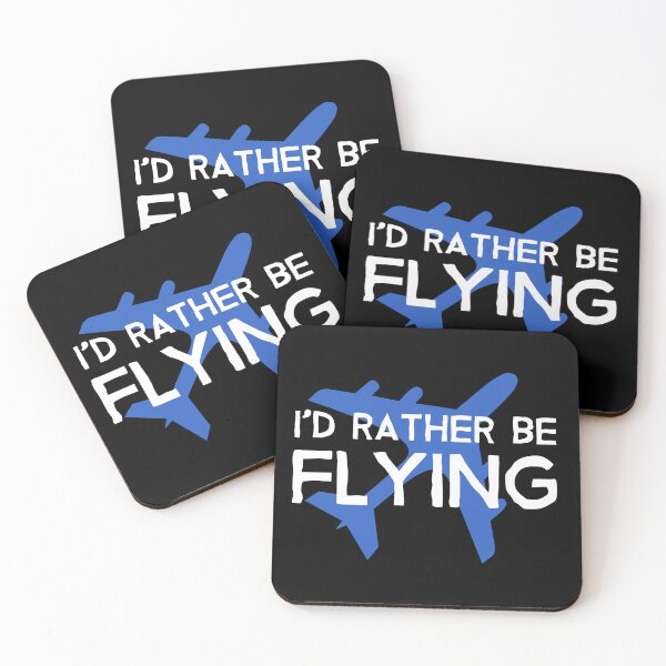 Item preview, Id Rather be Flying - Aircraft Lover Quote - Funny Aviation Saying designed and sold by Ikaroots.