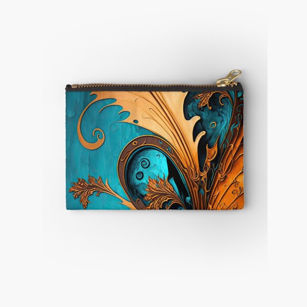 Item preview, Copper and blue art deco designed and sold by Cydermann.
