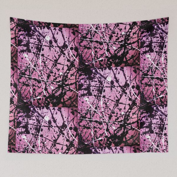 Item preview, abstract art - pink art to wear designed and sold by AUEROCHSE.