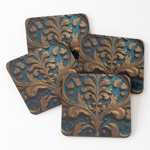 Item preview, Copper damask carving designed and sold by Cydermann.