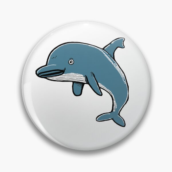 Item preview, Rejected Cartoon Cute Dolphin designed and sold by NeoFuturismArt.