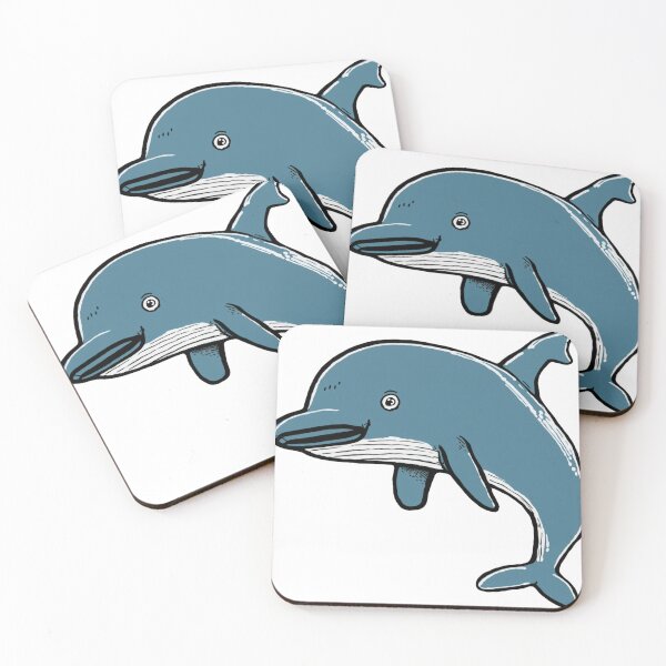 Item preview, Rejected Cartoon Cute Dolphin designed and sold by NeoFuturismArt.