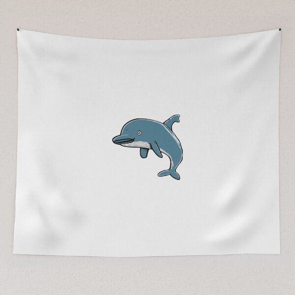 Item preview, Rejected Cartoon Cute Dolphin designed and sold by NeoFuturismArt.