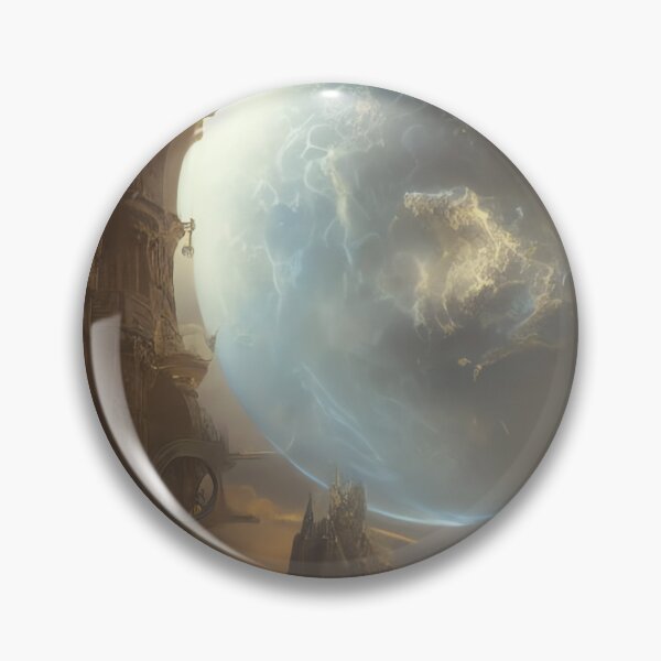 Aperçu de l'œuvre Orbe nuageux sur l'ancienne ville fantastique créée et vendue par ScenarioWeaver.