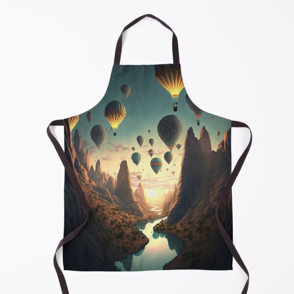 Item preview, Hot Air Balloon Valley Landscape designed and sold by ArcaneVisions.