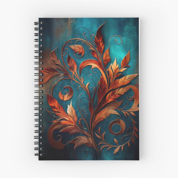 Item preview, Copper leaf motif designed and sold by Cydermann.