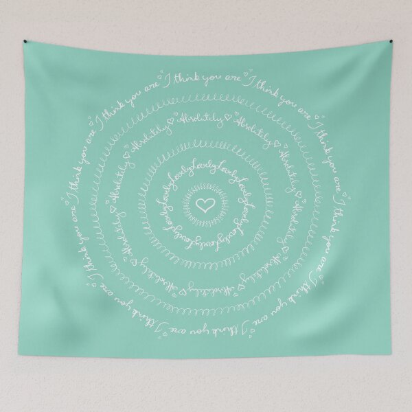 Item preview, I think you are absolutely lovely - sea green designed and sold by Maria  Singh.