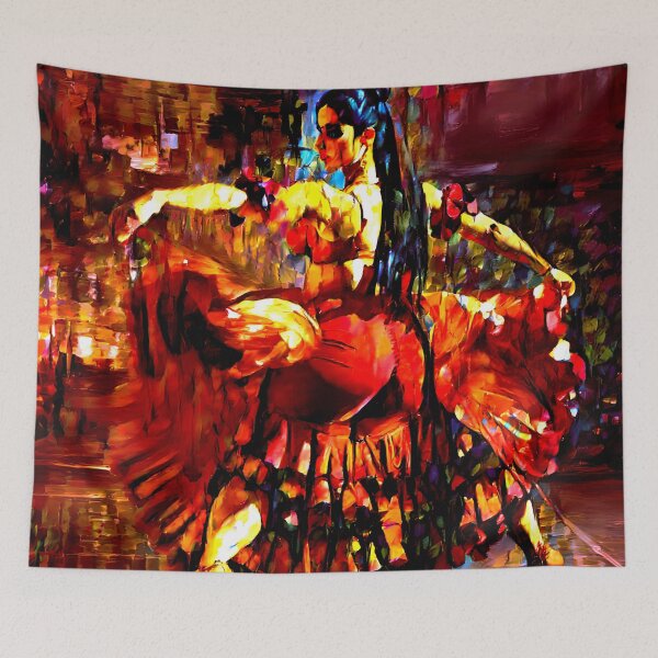 Item preview, Flamenco Dancer designed and sold by DiscoGypsyFish.