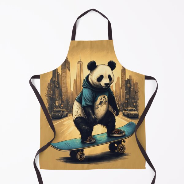 Item preview, Panda on Board: Skateboarding with Style designed and sold by fearless301.