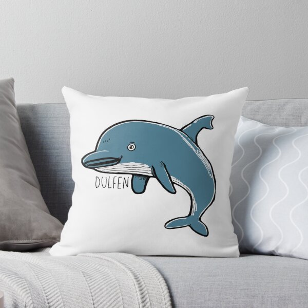 Item preview, Rejected Cartoon Cute Dolphin DULFEN designed and sold by NeoFuturismArt.
