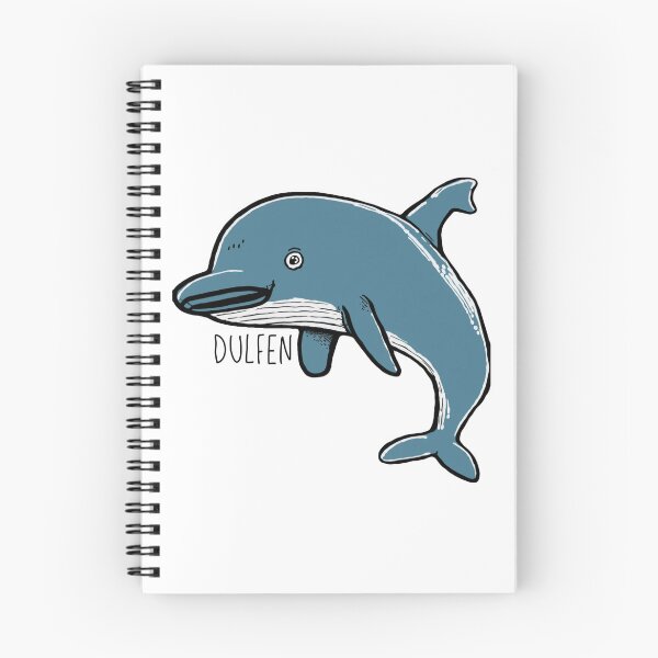 Item preview, Rejected Cartoon Cute Dolphin DULFEN designed and sold by NeoFuturismArt.