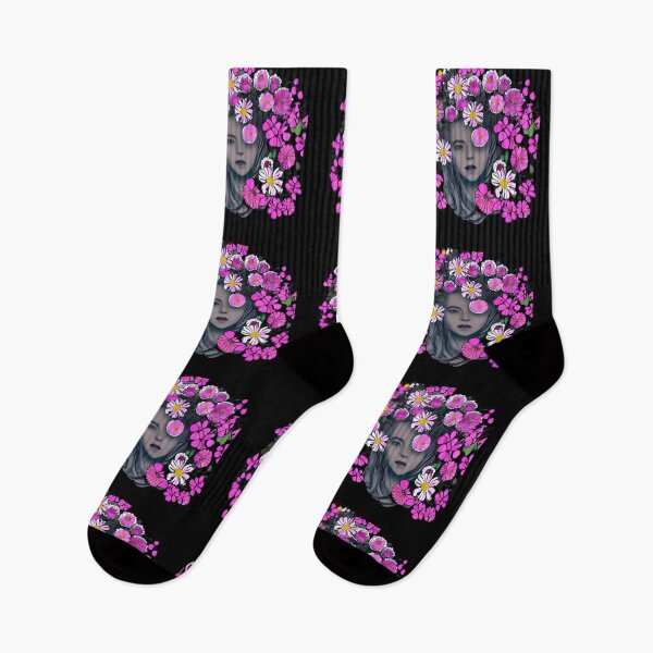 Item preview, Flowers growing out of head designed and sold by gramizzia.