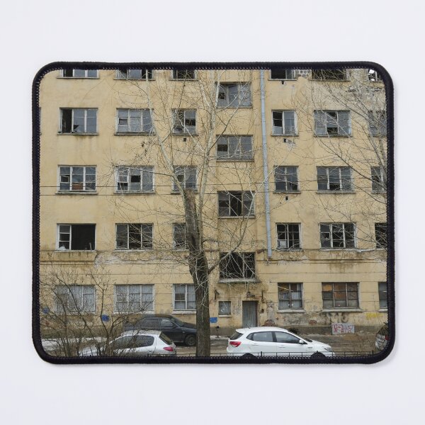 Item preview, building with broken windows and a hole in the roof designed and sold by mrivserg.