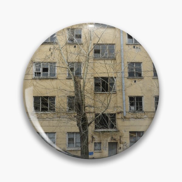 Item preview, building with broken windows and a hole in the roof designed and sold by mrivserg.