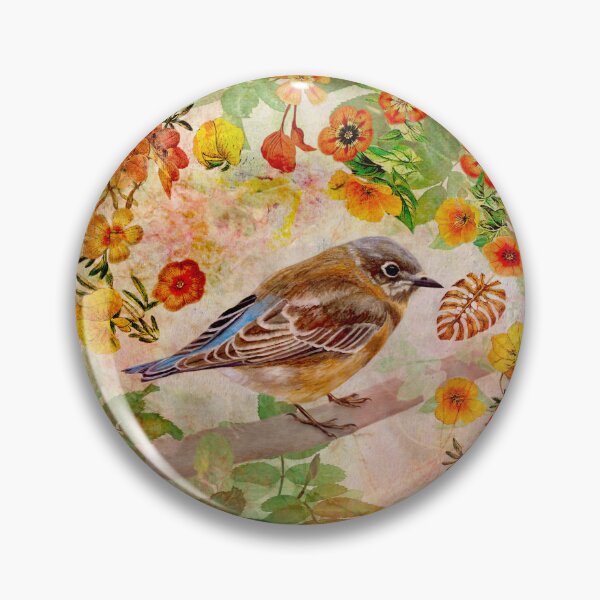 Item preview, Lush Spring Bluebird designed and sold by Angeles M. Pomata.