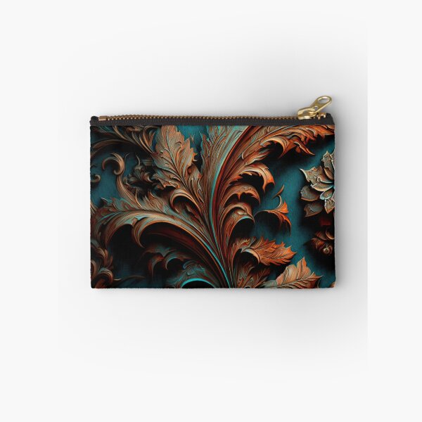 Item preview, Copper pattern on a blue wall designed and sold by Cydermann.