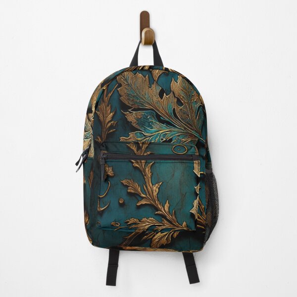 Item preview, Copper leaves on a blue wall designed and sold by Cydermann.
