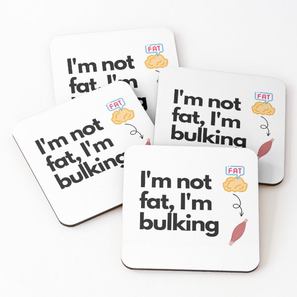 Item preview, I'm not fat, I'm bulking designed and sold by detern.
