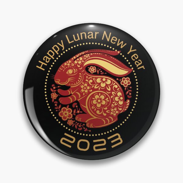 Item preview, Year Of Rabbit 2023 happy lunar day Chinese designed and sold by Smile Shop ⭐⭐⭐⭐⭐.