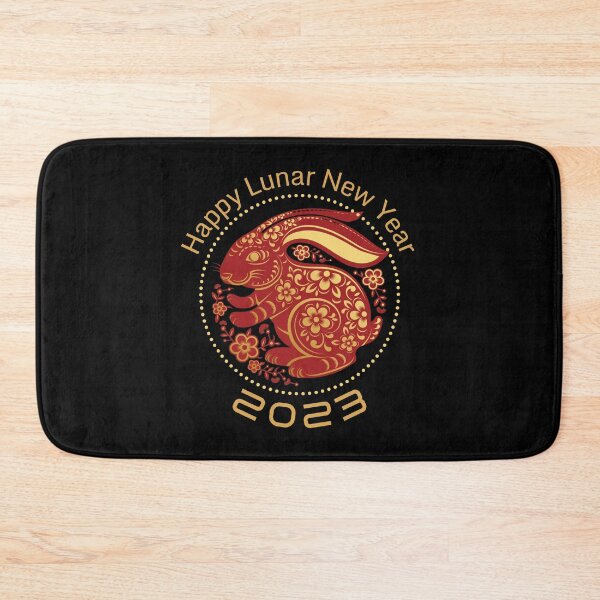 Item preview, Year Of Rabbit 2023 happy lunar day Chinese designed and sold by Smile Shop ⭐⭐⭐⭐⭐.