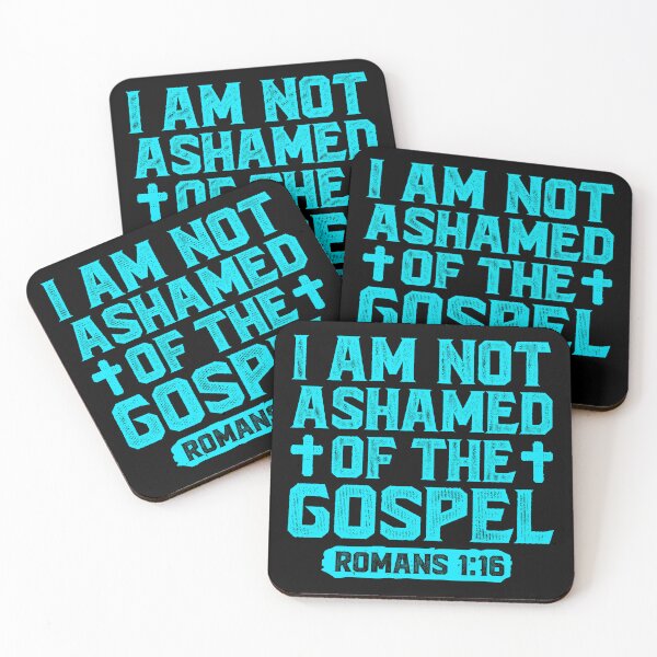 Item preview, I Am Not Ashamed Of The Gospel - Romans 1:16 designed and sold by plushism.