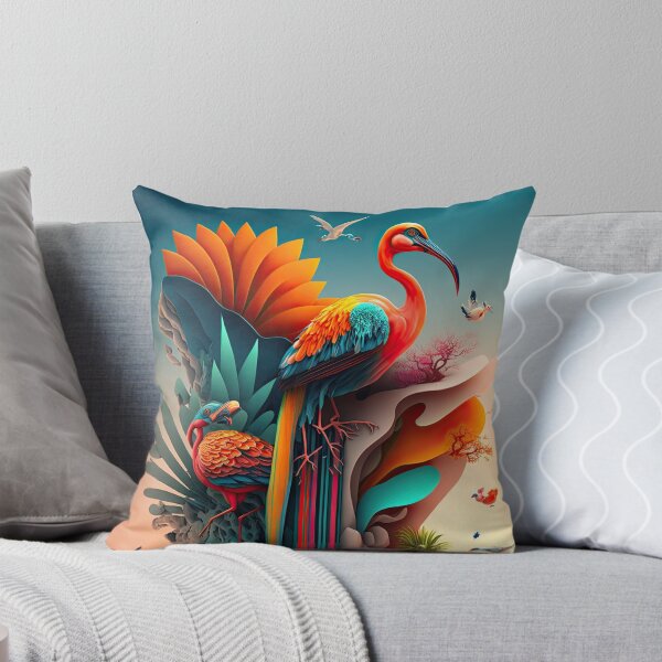 Item preview, Resumen de flamenco multicolor designed and sold by AiCollection.