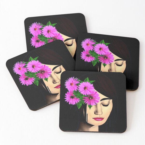 Item preview, Flowers growing out of head designed and sold by gramizzia.