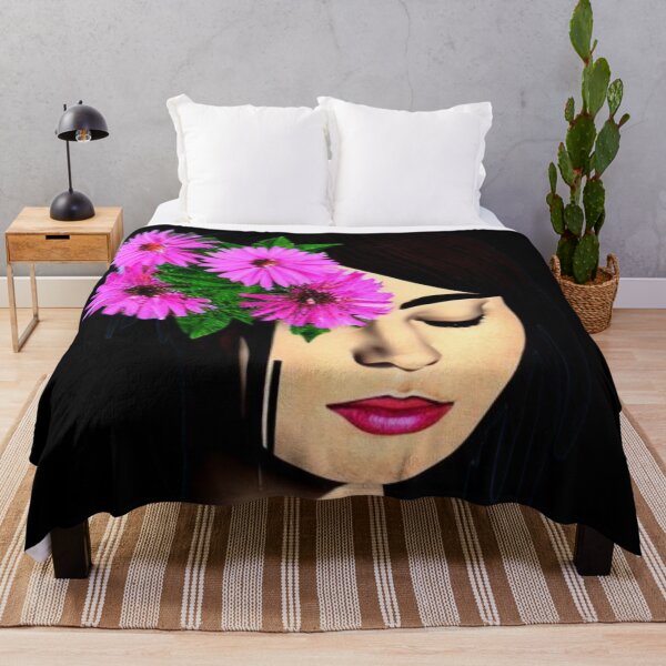 Item preview, Flowers growing out of head designed and sold by gramizzia.