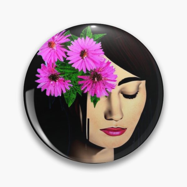 Item preview, Flowers growing out of head designed and sold by gramizzia.