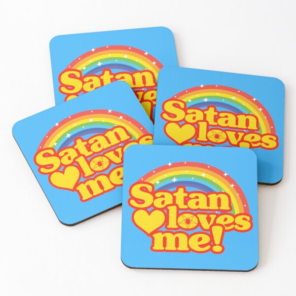 Item preview, Satan Loves Me! designed and sold by TeeArcade84.