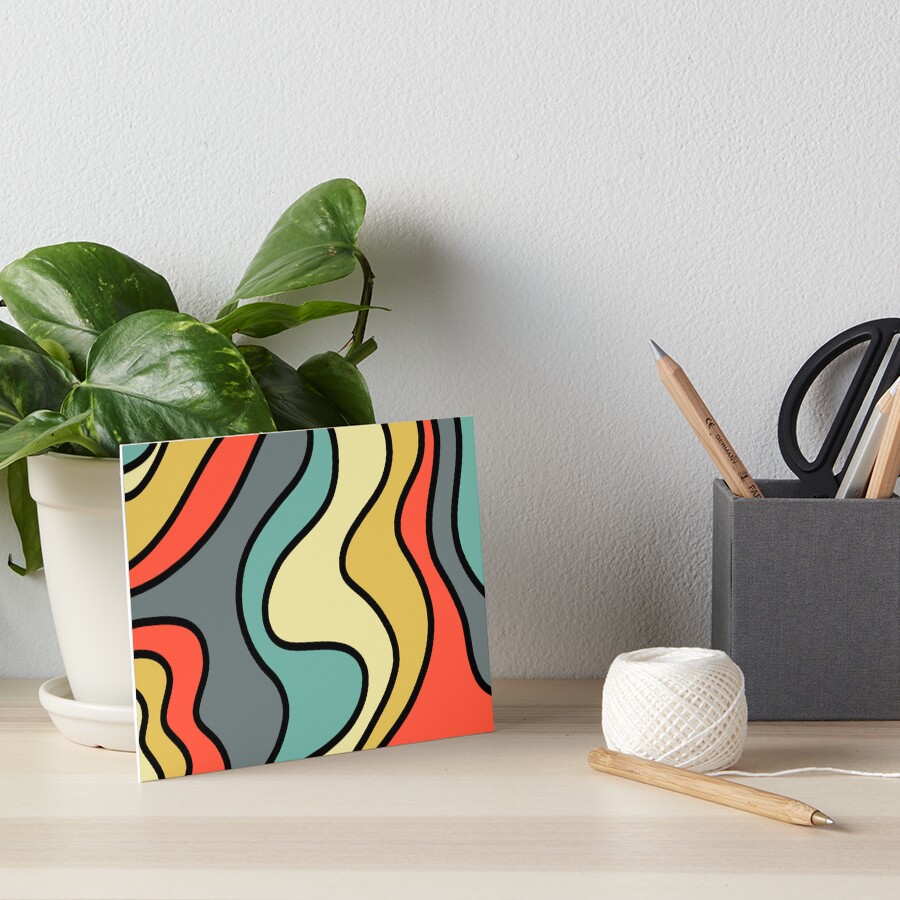 Item preview, Art Board Print designed and sold by ZonurePatterns.