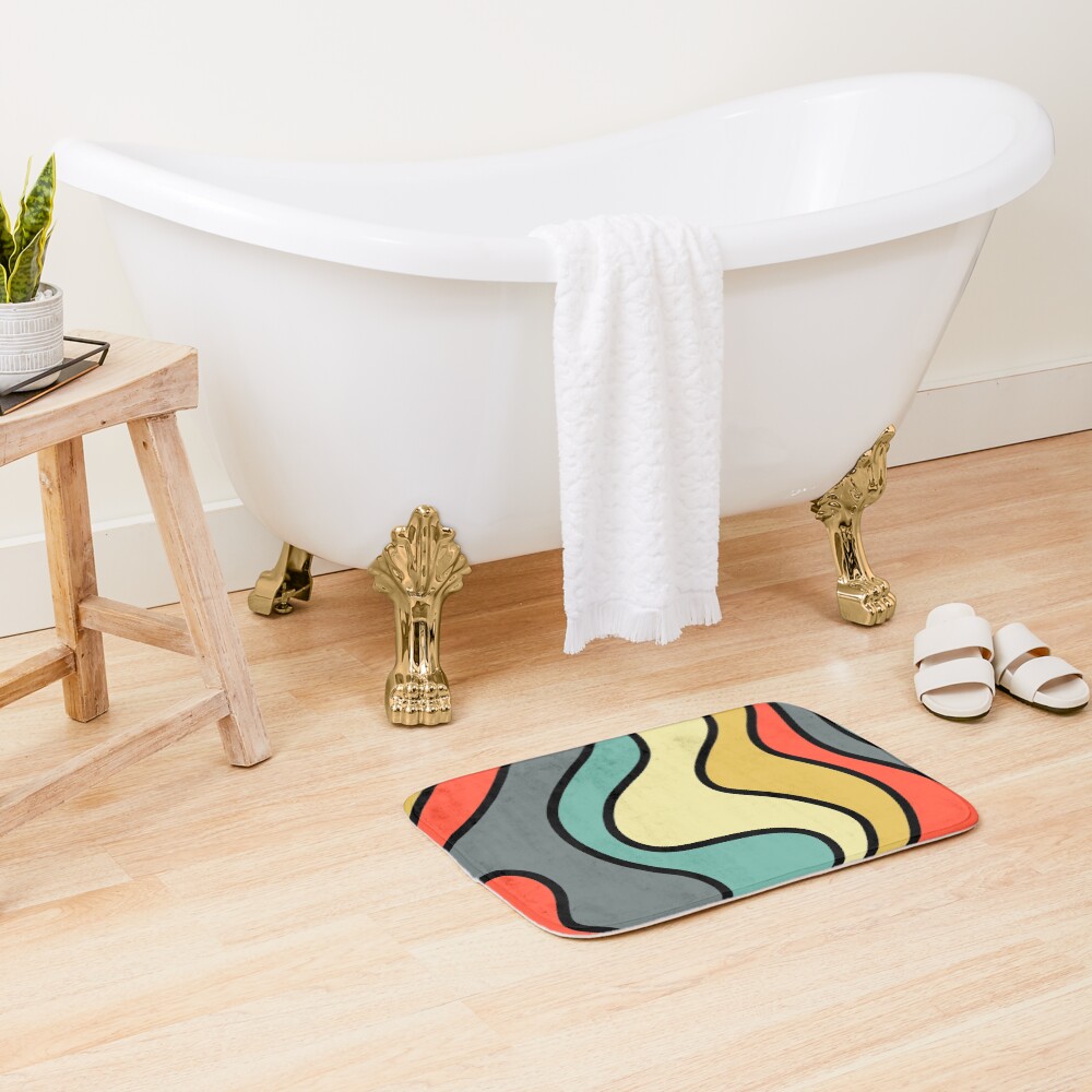 Item preview, Bath Mat designed and sold by ZonurePatterns.