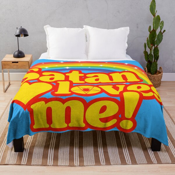 Item preview, Satan Loves Me! designed and sold by TeeArcade84.