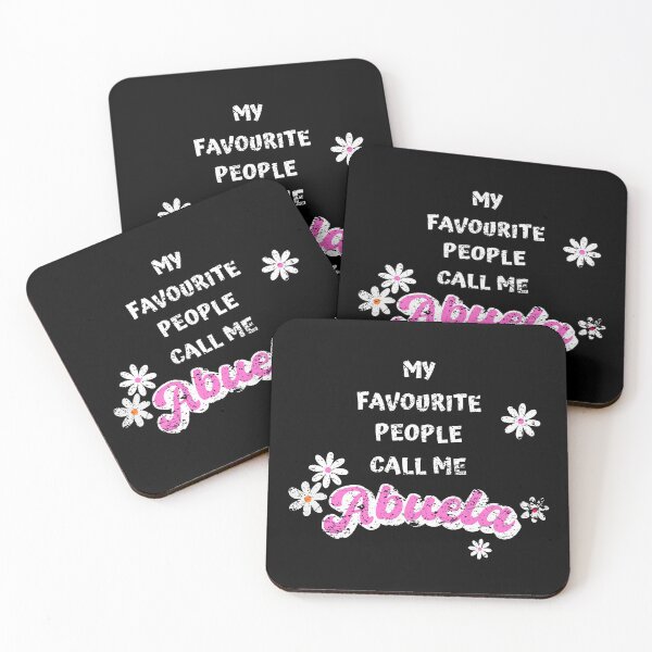 Item preview, My favorite people call me Abuela - My favorite people call me Grandma- latin abuela birthday grandma birthday designed and sold by ALLURE-minimal.